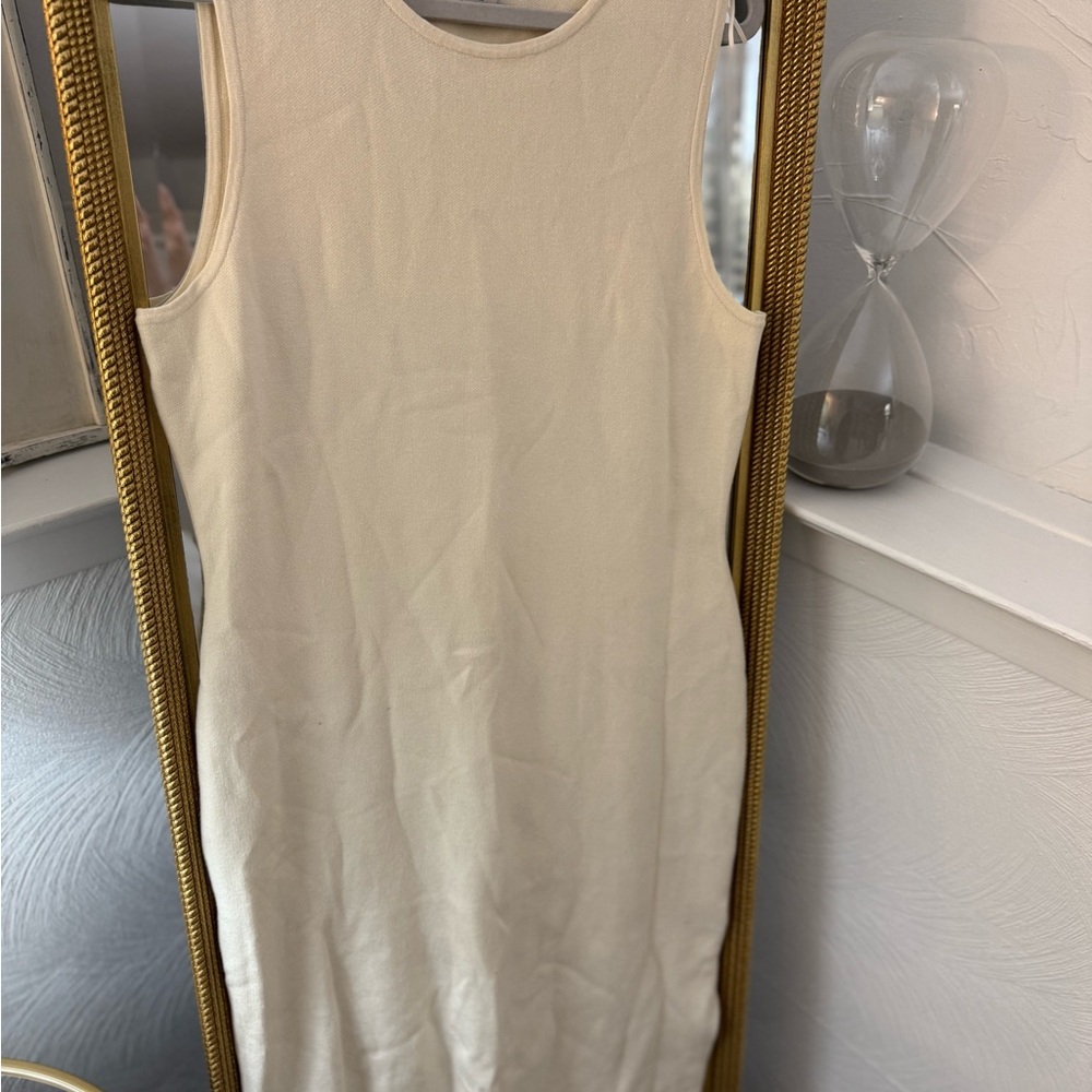 Joie Cream Midi Dress